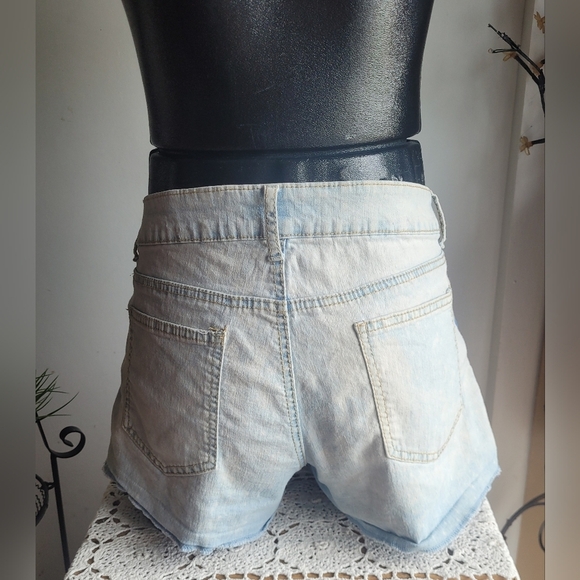 L.e.i. Vintage American Flag Jean Short - Picture 5 of 6